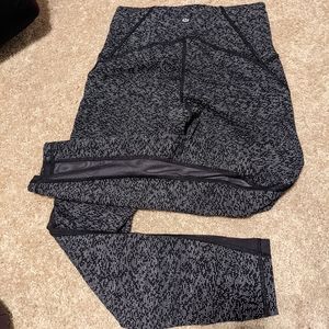 Speckled lululemon tights